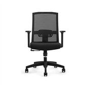 ULTRA OFFICE CHAIR HIGH BACK 1 LEVER WITH ARMS MESH BLACK