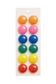 MAGNETIC BUTTONS 30MM ASSORTED PACK 12