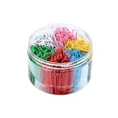 PAPER CLIPS SIX GRID 33MM COLOUR 500 PIECES