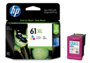 HP CH564WA 61XL INK CARTRIDGE HIGH YIELD TRI COLOUR PACK CYANMAGENTAYELLOW