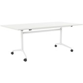 KNIGHT TEAM FLIP TABLE W1600 X D800 X H720MM WHITE FRAME WHITE TOP