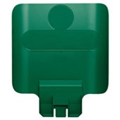 RUBBERMAID SLIM JIM RECYCLING STATION BILLBOARD GREEN