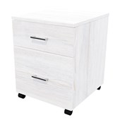 ZEALAND MIRAGE MOBILE 1 DRAWER 1 FILE W465 X D500 X H600MM NORDIC PINE LOCKING