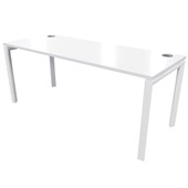 ZEALAND NOVAH DESK W1500 X D800 X H725MM WHITE BASE WHITE TOP