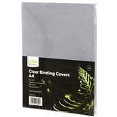 ICON BINDING COVERS A4 CLEAR 200 MICRON PACK 100