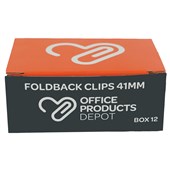 OPD FOLDBACK CLIP 41MM PACK 12