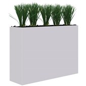 RAPID PLANTER INCLUDING TALL PLANTS L1600 X H1200MM WHITE