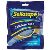 SELLOTAPE CELLULOSE TAPE PREMIUM 1105 W15MM X L66M CLEAR