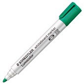 STAEDTLER 351 LUMOCOLOR WHITEBOARD MARKER BULLET GREEN