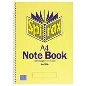 SPIRAX 595A NOTEBOOK SPIRAL BOUND 7MM RULED 240 PAGE A4