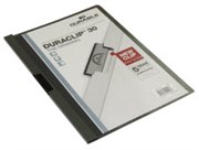 DURABLE DURACLIP DOCUMENT FILE PORTRAIT 30 SHEET CAPACITY A4 GREY