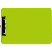 MARBIG CLIPBOARD PP A4 TRANSPARENT GREEN