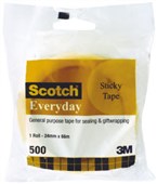 SCOTCH 500 STICKY TAPE 24MM X 66M