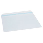 CROXLEY ENVELOPE PLAIN SELF SEAL 100GSM C4 E31 W324 X L229MM WHITE BOX 250