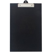 OFFICE SUPPLY CO CLIPBOARD PVC FOOLSCAP BLACK