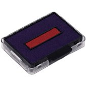 TRODAT 6502 REPLACEMENT PAD REDBLUE