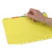 MARBIG MANILLA DIVIDER ERASABLE 12 TAB A4 COLOURED