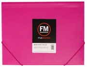 FM VIVID DOCUMENT WALLET A4 SHOCKING PINK