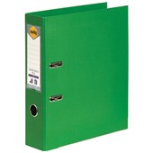 MARBIG LINEN LEVER ARCH FILE PE 75MM A4 GREEN