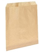 FLAT PAPER BAG NO3 W185 X H210MM BROWN PACK 1000