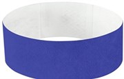 25 MM TYVEK WRISTBAND BLUE