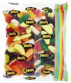 LOLLIES PARTY MIX 1KG BAG RAINBOW