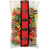 LOLLIES RJS LIQUORICE ALLSORTS 1KG BAG