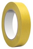 AS817 YELLOW CREPE PAPER MASKING TAPE 24MM X 50M