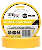 WASHI NO4 VERSATILE MASKING TAPE 36MM X 50M YELLOW