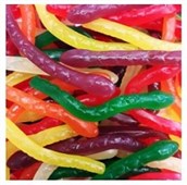 LOLLIES RAINBOW GIANT SNAKES 1KG