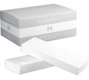 NANO FIBRE SPONGE ERASERS MEDIUM WHITE 100MM X 150MM X 35MM BOX  5 MPH