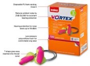 ESKO VORTEX EARPLUGS TSHAPED CORDED