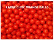 CHOCOLATE ORANGE BALLS LARGE 1KG