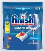 FINISH QUANTUM  ALL IN ONE AUTOMATIC TABLET LEMON PACK  50