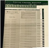 GENERIC VISITORS PASS BOOK REFILL