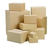 CARDBOARD CARTON HARVEYS NO 02A SI 212B STOCK CASE 280 X 172 X 190MM