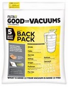 FILTA COMMON BACKPACK SMS MULTI LAYERED VACUUM CLEANER BAGS C0640 PACK  5