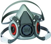 3M RESPIRATOR HALF FACEPIECE 6200 MEDIUM